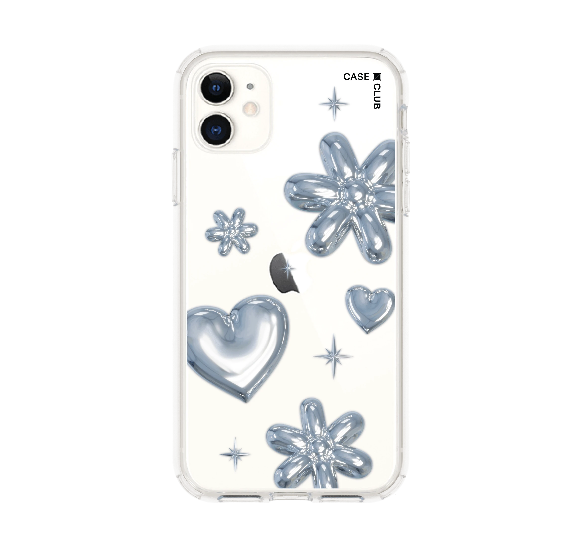 เคสใส iphone 11 ลูกโป่งดอกไม้